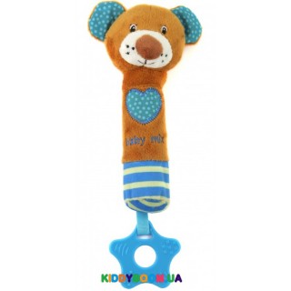 Плюшевая игрушка Мишка Baby Mix STK-16431B, голубой